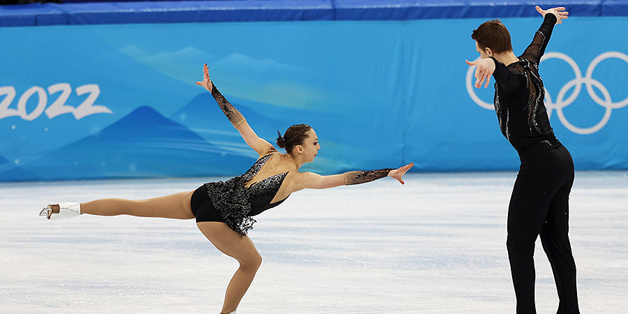 «Это далеко не наш максимум» — Бойкова и Козловский о выступлении в короткой программе на Олимпиаде