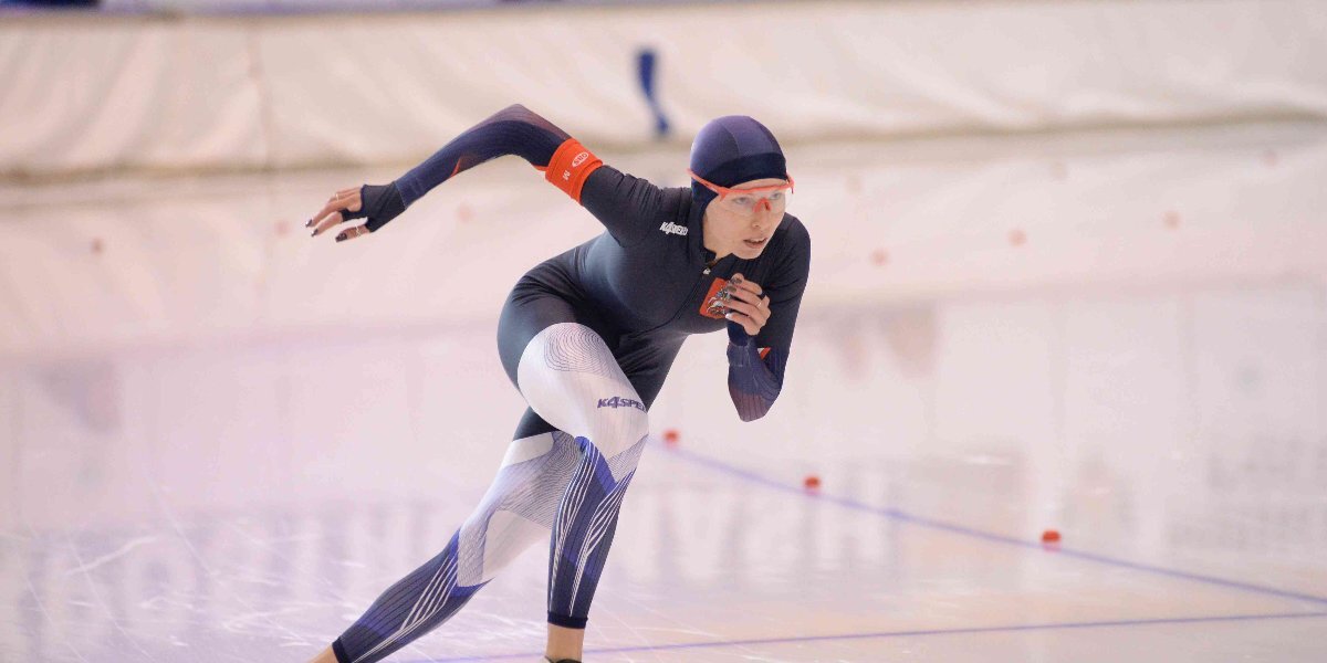 Конькобежка Саютина победила на дистанции 1000 м в Финале Кубка России