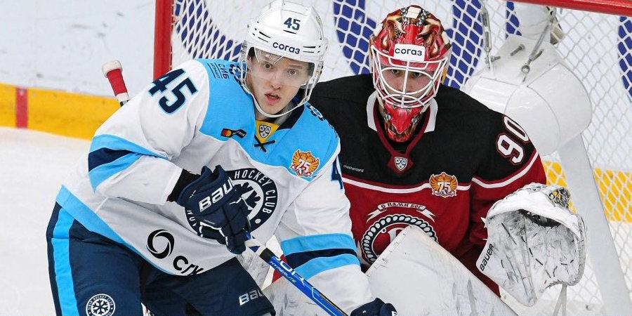 «Витязь» победил «Сибирь» и прервал серию из 7 поражений подряд в КХЛ