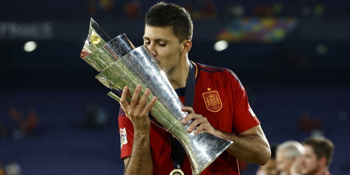 Испанец Родри признан лучшим игроком финальной стадии Лиги наций