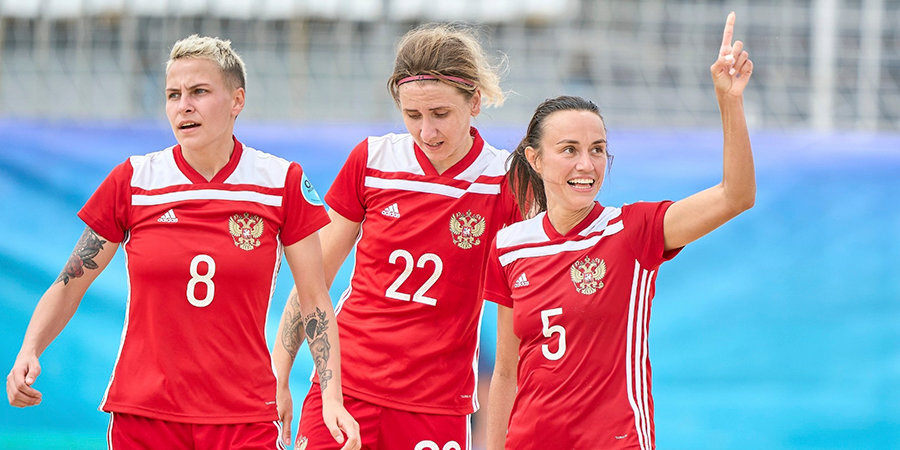 Россиянки стали победительницами Евролиги по пляжному футболу