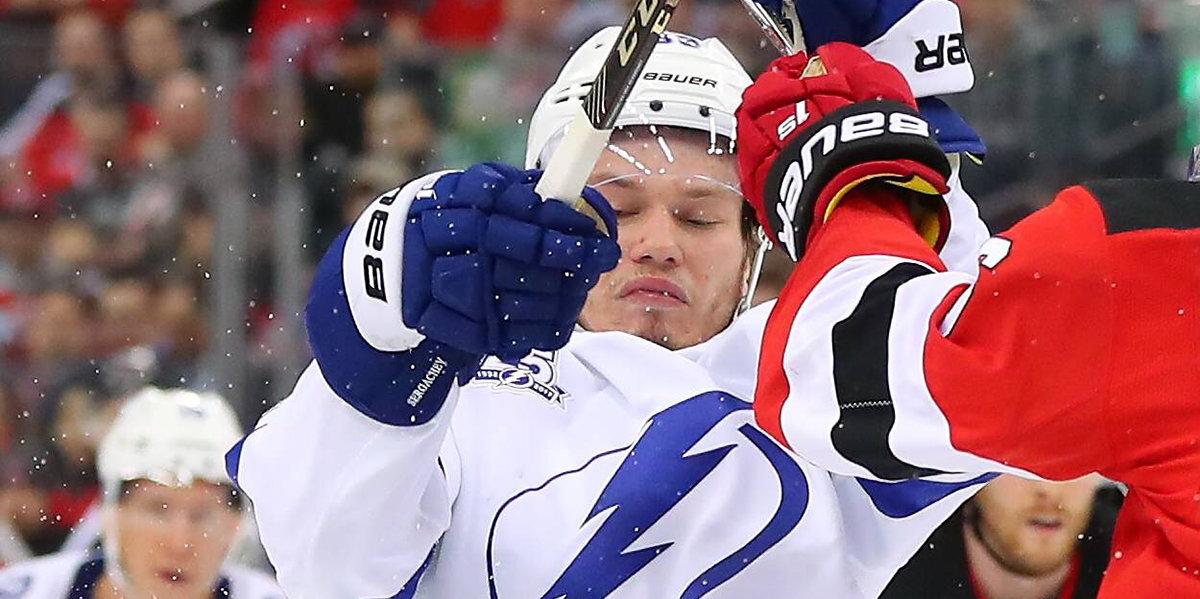 Хоккеист «Тампы» Сергачев о сезоне в НХЛ: «У меня не опускаются руки. Виноватых не ищу»