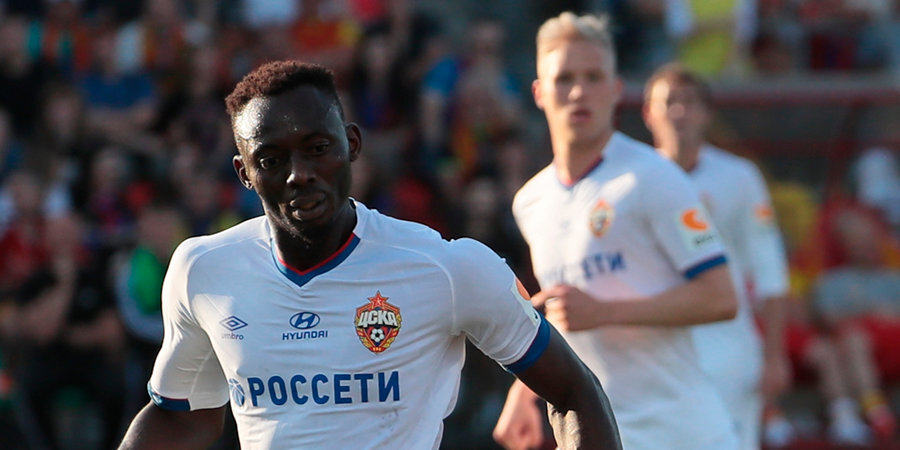 Защитник ЦСКА Гогуа получил травму в матче с «Тамбовом»