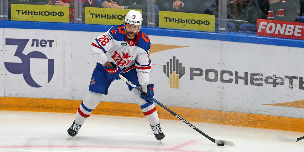 Тренер СКА Ротенберг сообщил, что Толчинский пропустит матч КХЛ с «Барысом»