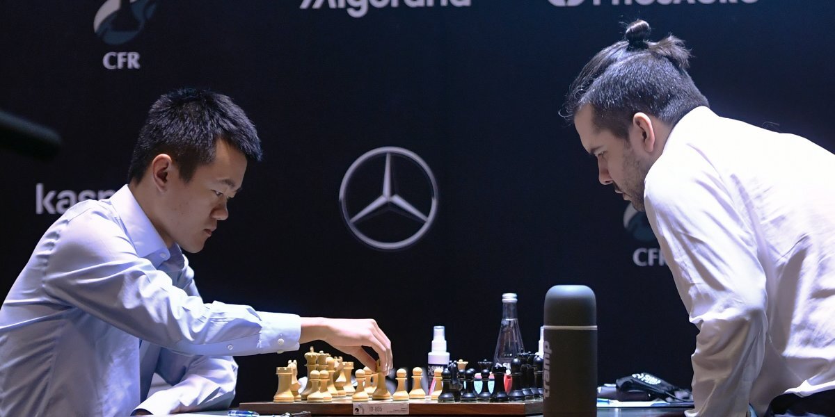 Состоялась церемония открытия матча между Непомнящим и Дин Лижэнем за мировую шахматную корону