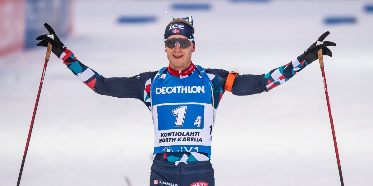 Норвежский биатлонист Йоханнес Бе победил в пасьюте на этапе Кубка мира в Контиолахти