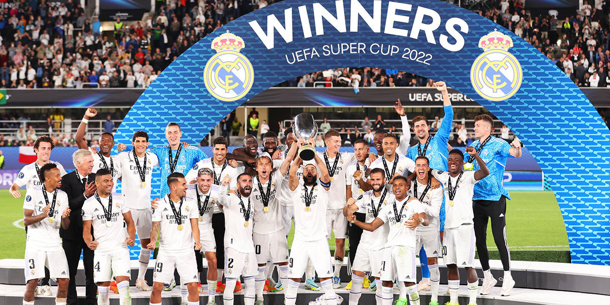 «Реал» обыграл «Айнтрахт» и в пятый раз стал обладателем Суперкубка УЕФА