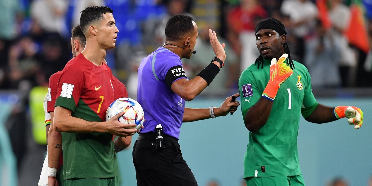 Португалия — Гана — 0:0: Судья назначил пенальти в ворота Ганы. Видео