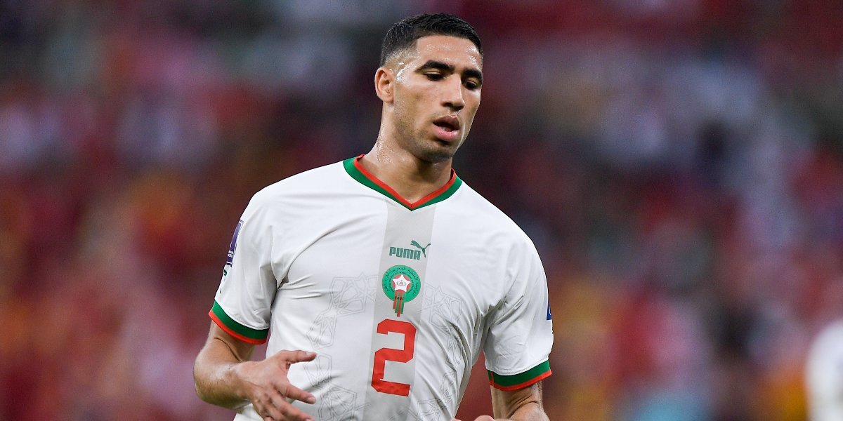 Хакими пропустил тренировку сборной Марокко перед четвертьфиналом ЧМ-2022 — СМИ
