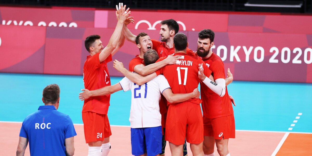 Российские волейболисты победили Аргентину в первом матче на Олимпиаде