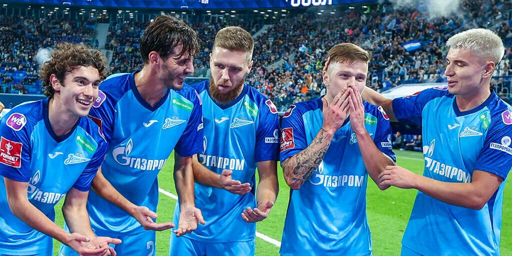 «Зенит» победил «Крылья Советов» и вышел в плей‑офф Кубка России с первого места в группе
