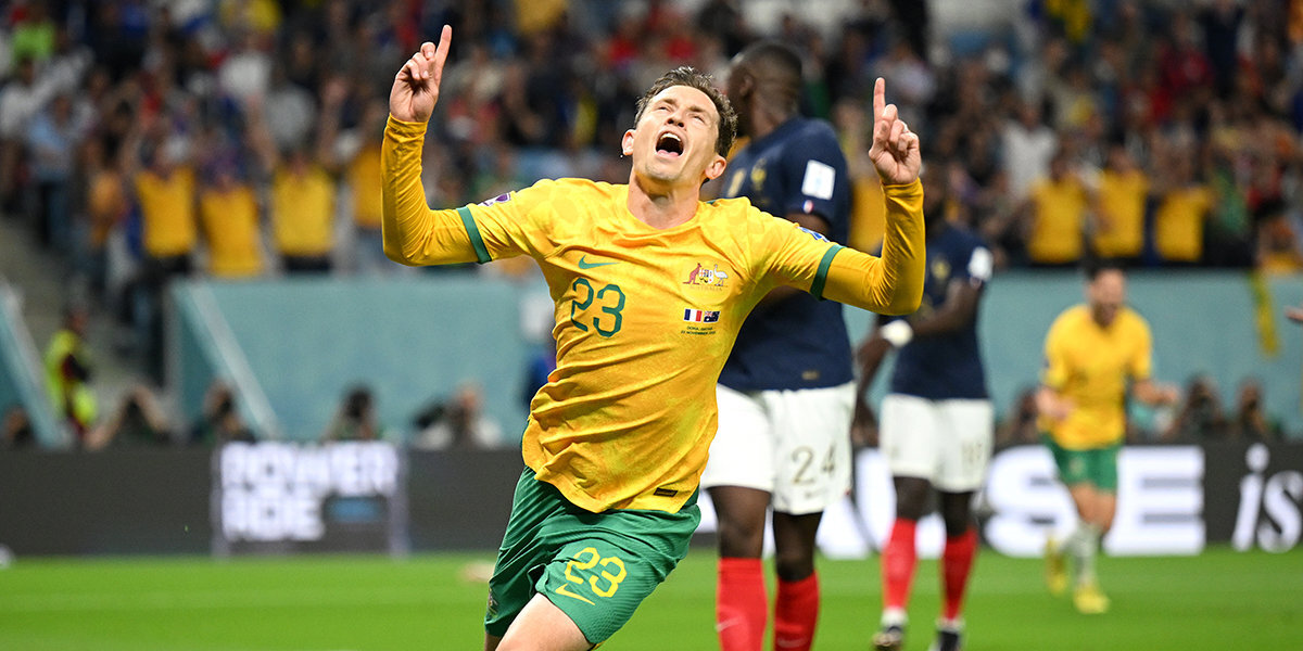 Франция — Австралия — 0:1: Крейг Гудвин вывел австралийцев вперед в матче ЧМ-2022. Видео