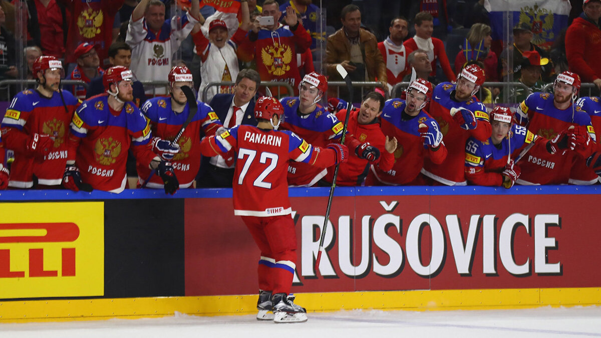 Россия с победы над шведами стартовала на чемпионате мира