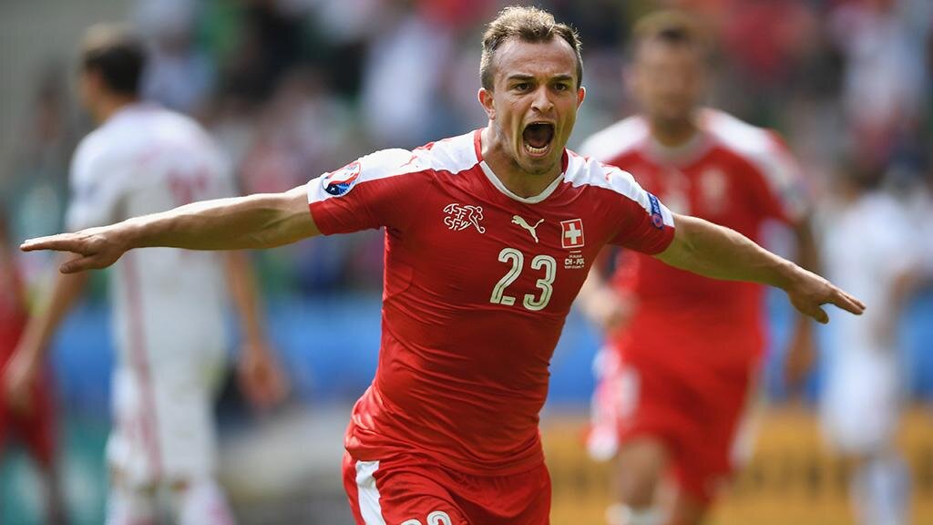 Швейцария благодаря голу Шакири обыграла белорусов
