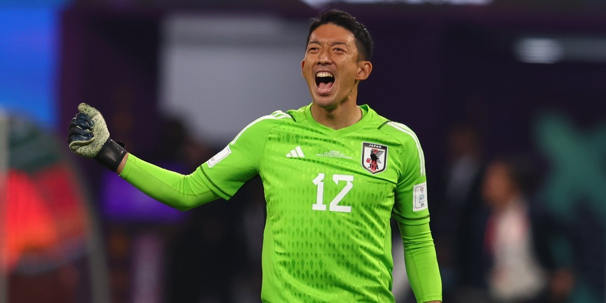 Вратарь сборной Японии Гонда признан лучшим игроком матча ЧМ-2022 с немцами по итогам голосования на сайте ФИФА