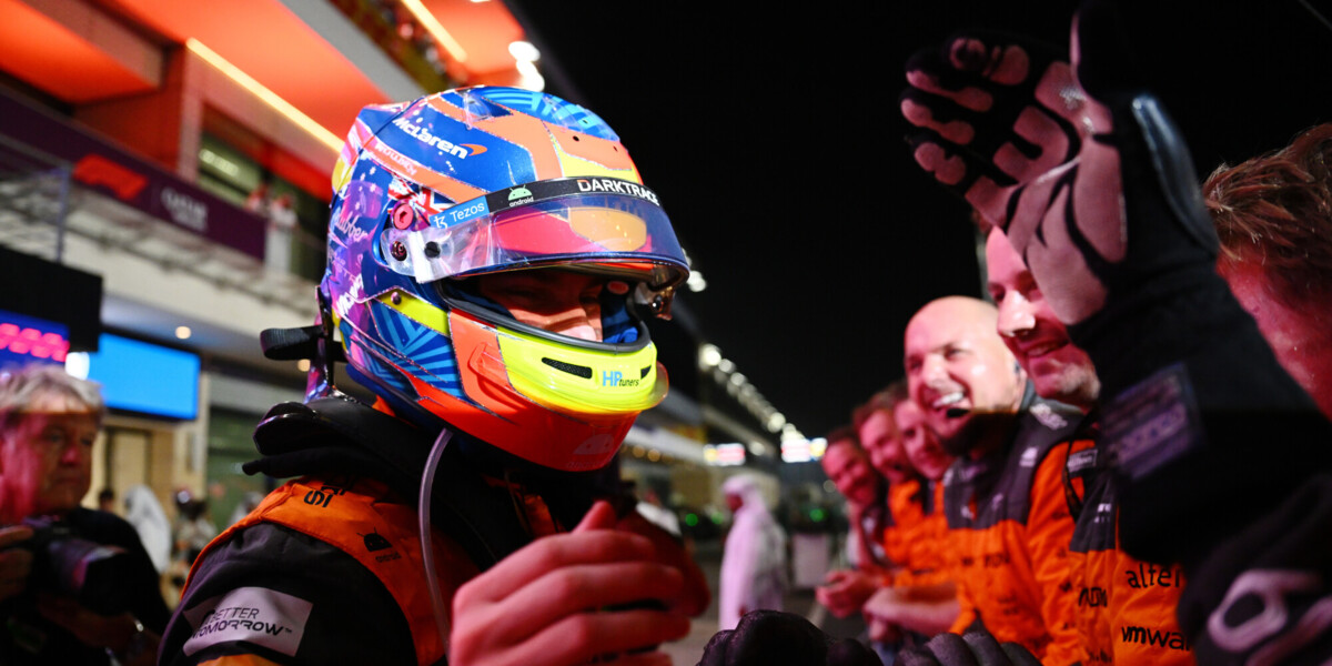 Пилот «Макларена» Пиастри выиграл спринт на Гран‑при Катара