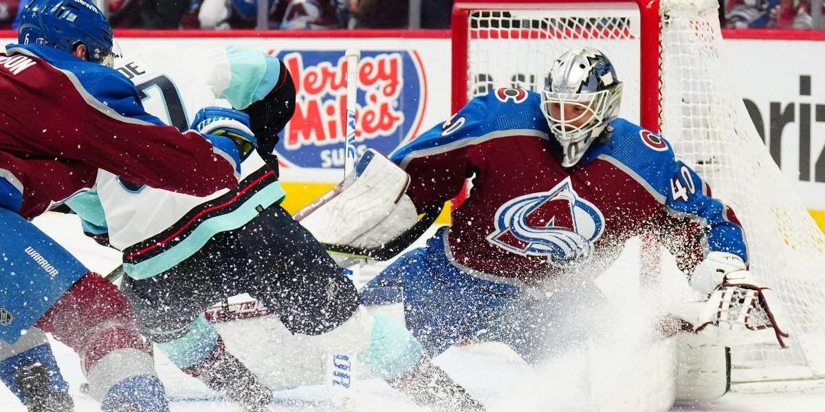 Голкипер «Колорадо» Александр Георгиев признан первой звездой недели в НХЛ по версии The Hockey News