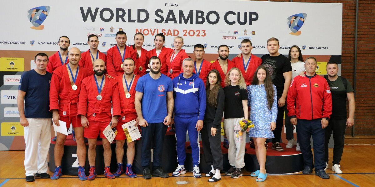 Самбисты Лоткова, Гамзатов и Куржев победили на Кубке мира в Сербии