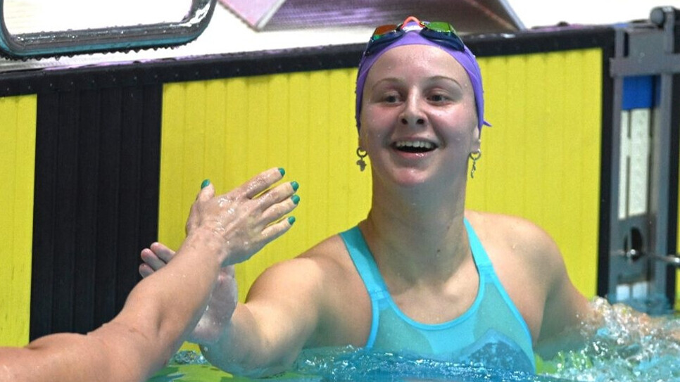 Первая сборная Санкт‑Петербурга выиграла женскую комбинированную эстафету 4×100 м на ЧР по плаванию на короткой воде