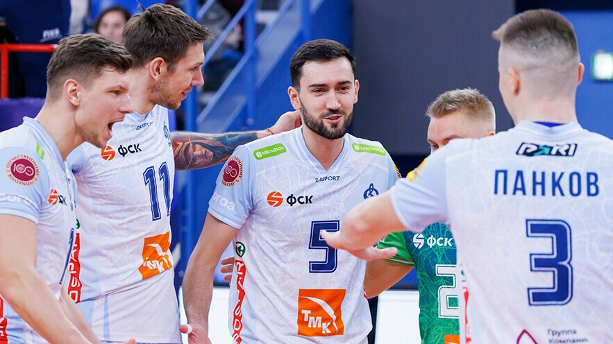 Волейболисты московского «Динамо» нанесли АСК четвертое поражение подряд в чемпионате России