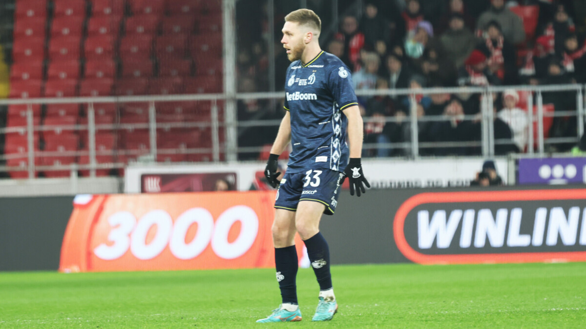 Нападающий «Динамо» Сергеев признан лучшим игроком матча РПЛ со «Спартаком»