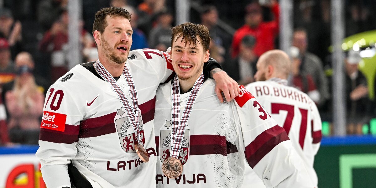 Вратарь сборной Латвии стал самым ценным игроком ЧМ-2023 по хоккею