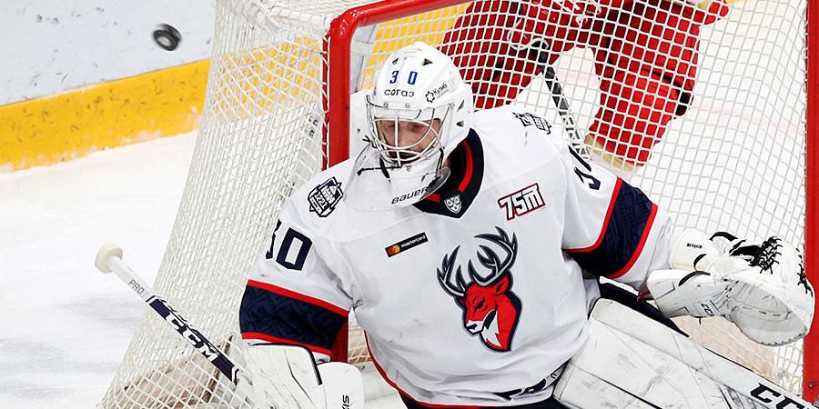 Мурыгин впервые за три года сыграл «на ноль» в КХЛ после победы над раком