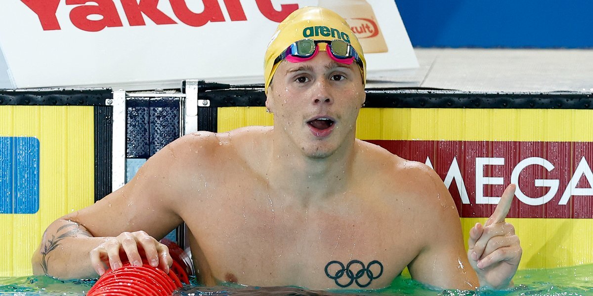 Австралиец Купер побил юниорский рекорд мира на 50 м на спине, который принадлежал Колесникову
