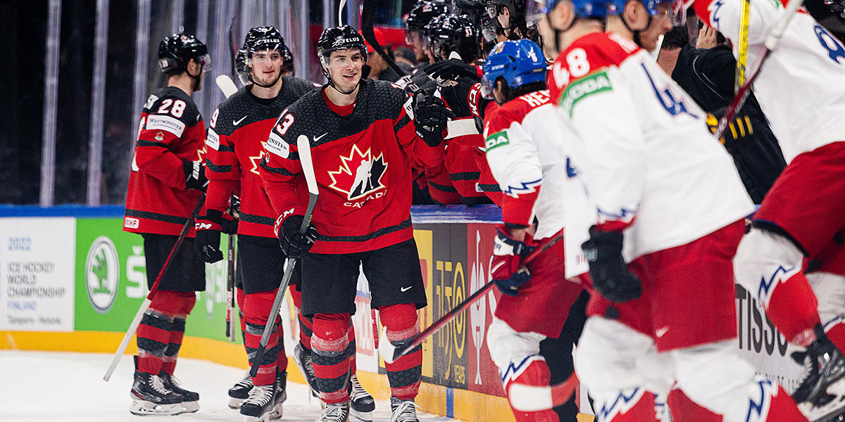 Канадцы разгромили сборную Чехии и вышли в финал ЧМ-2022 по хоккею