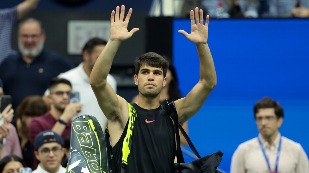 Третья ракетка мира Алькарас не смог выйти в третий круг US Open