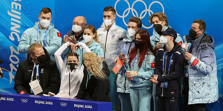 Сборная России по фигурному катанию признана бронзовым призером Олимпиады в Пекине в командном турнире — ISU