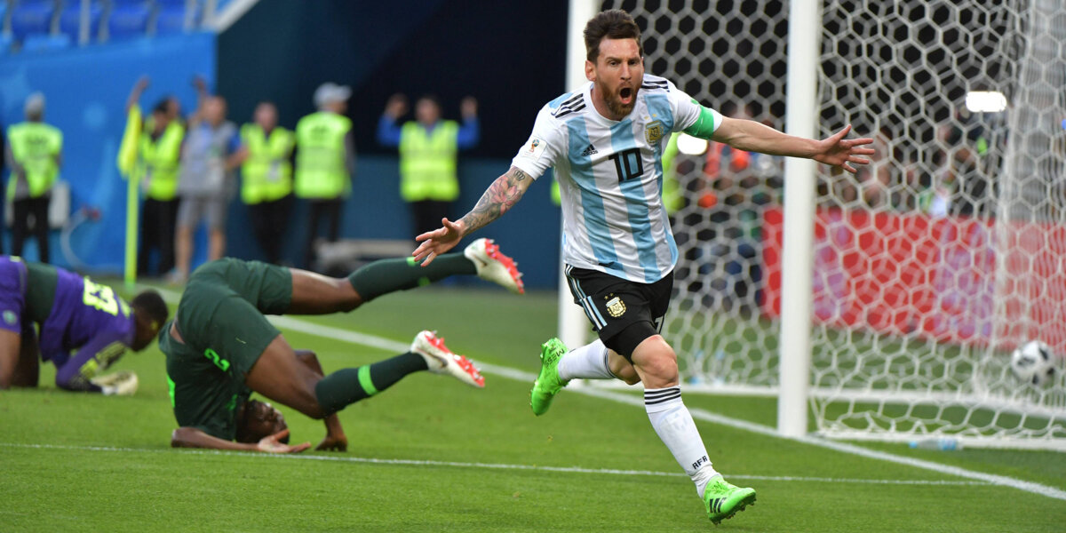 Аргентина обыграла Нигерию и вышла в плей-офф. 2:1. Голы и лучшие моменты