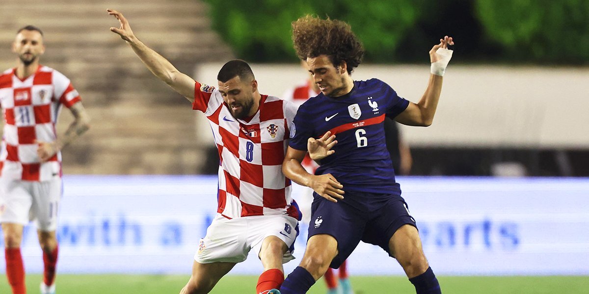Хорватия сыграла вничью с Францией в матче Лиги наций