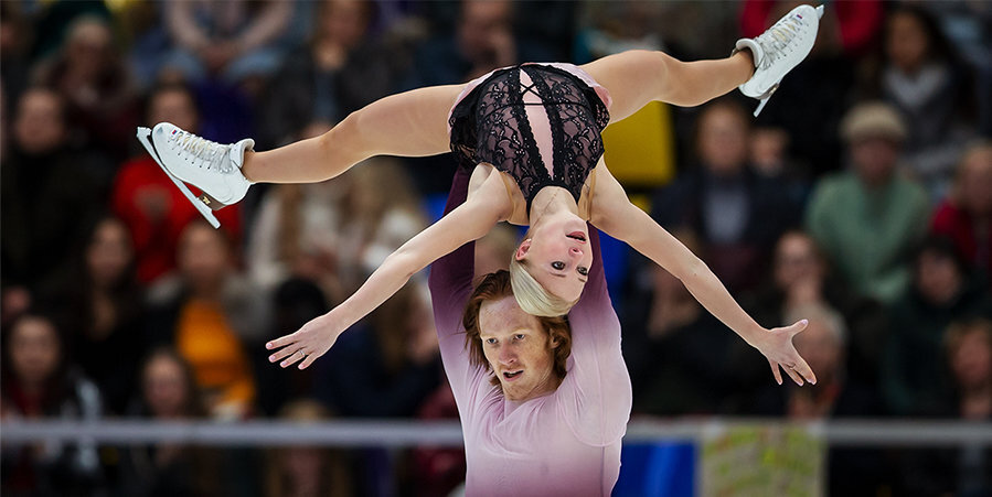 Российские пары заняли три первых места в короткой программе на турнире в Польше