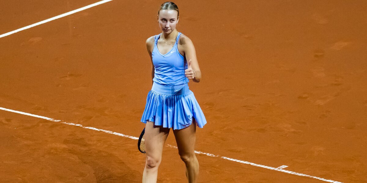 Потапова обыграла Кристиан и вышла в третий круг турнира WTA в Мадриде