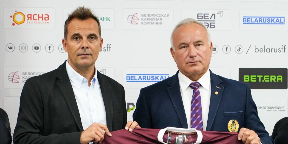 Испанский тренер Карлос Алос возглавил сборную Белоруссии по футболу