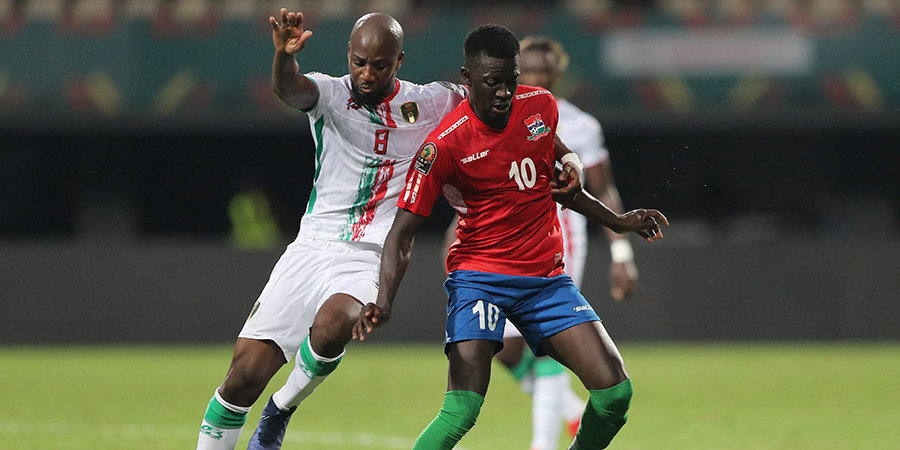 Сборная Гамбии обыграла команду Мавритании на Кубке африканских наций и возглавила группу