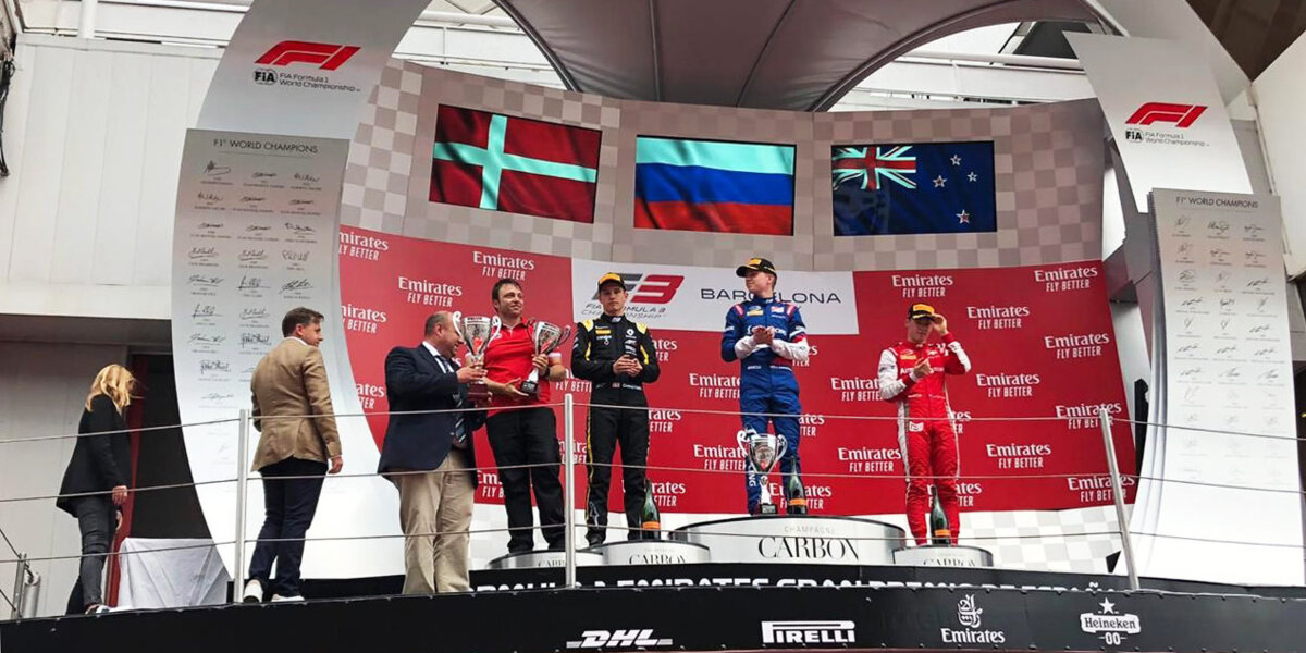 Россиянин Шварцман выиграл дебютную гонку сезона «Формулы-3»