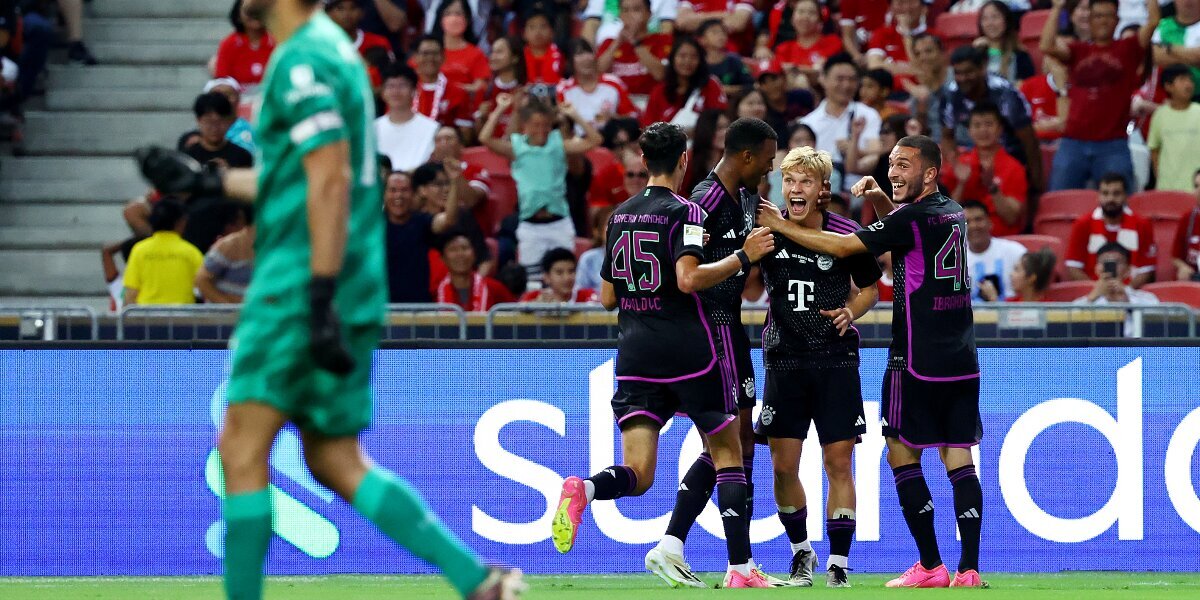 «Бавария» обыграла «Ливерпуль» в товарищеском матче с семью голами