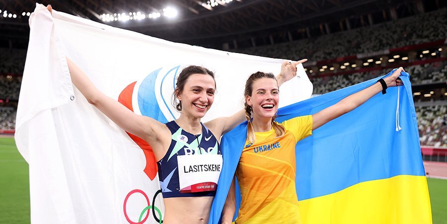 Украинская легкоатлетка Магучих снова сфотографировалась с Ласицкене