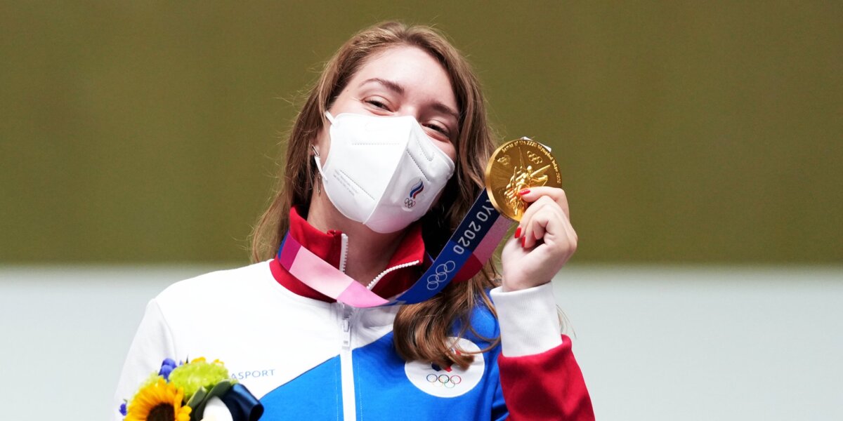 Бацарашкина завоевала вторую золотую медаль на Олимпиаде в Токио