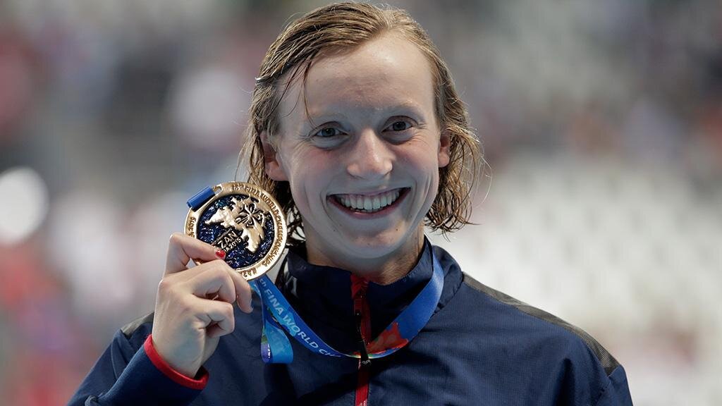 Ледеки выиграла заплыв на 400 метров вольным стилем, Попова – 8-я