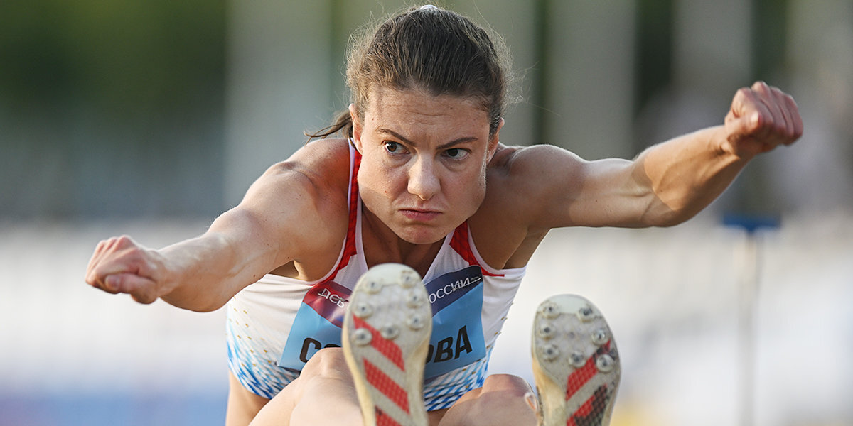 Соколова выиграла золото в прыжках в длину на Спартакиаде