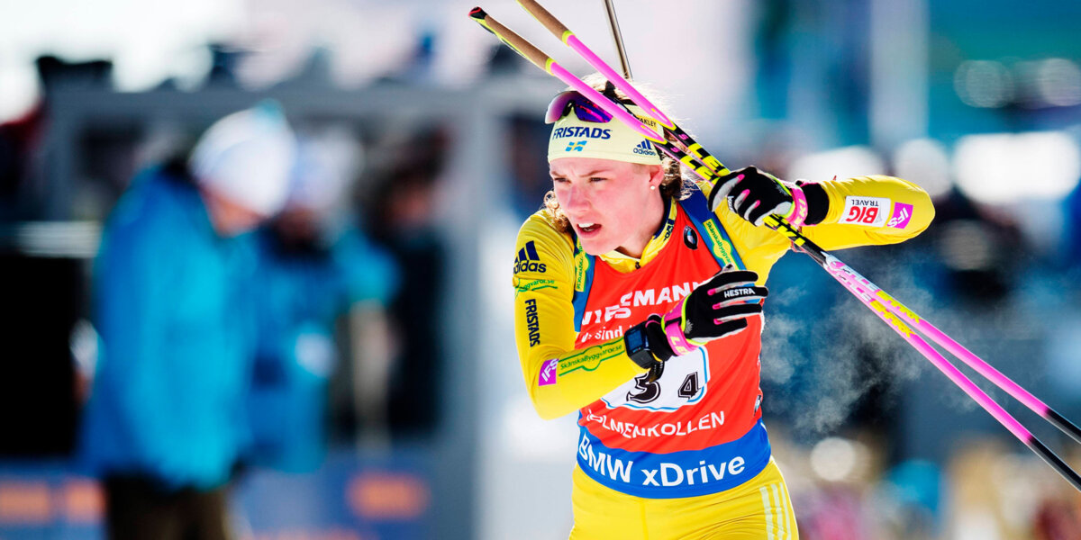 Шведка Эберг выиграла индивидуальную гонку на ЧЕ-2019, россиянка Сливко — шестая