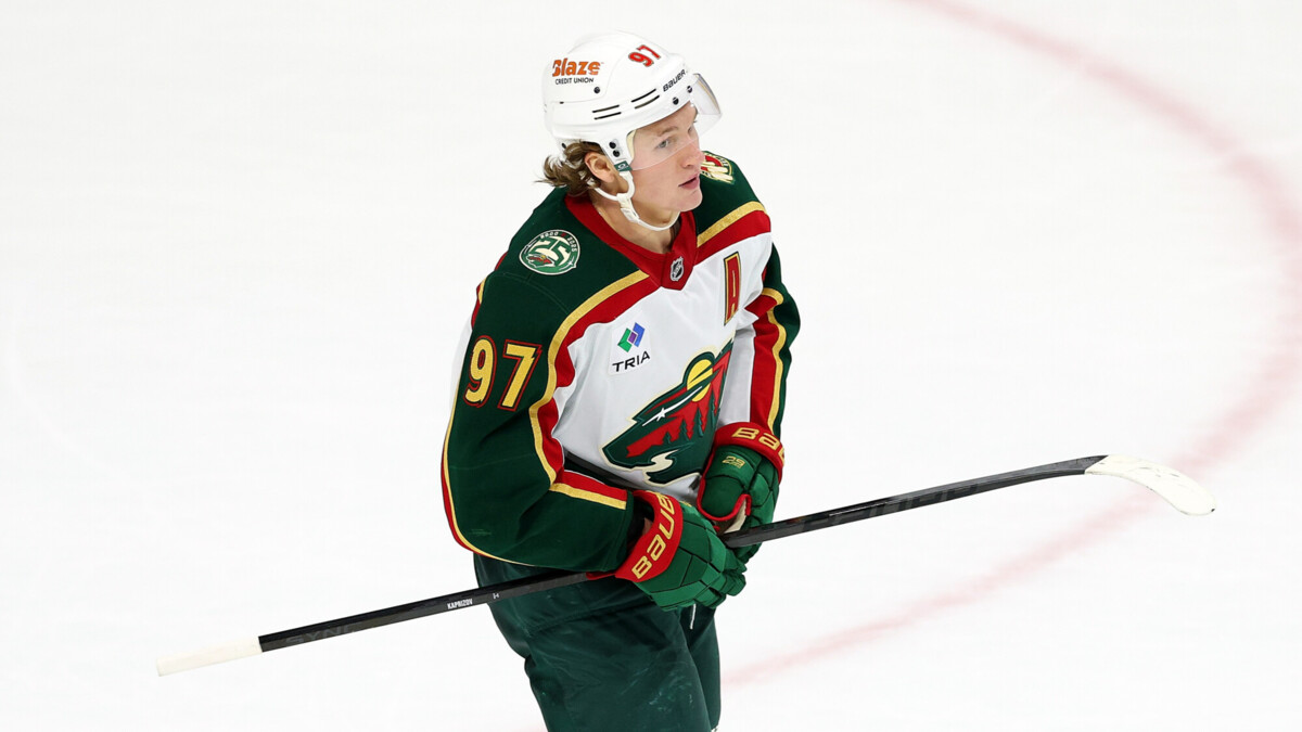 Капризов признан второй звездой победного матча НХЛ против «Питтсбурга»