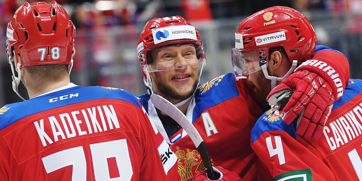 Хоккеисты сборной России поучаствовали в благотворительной акции
