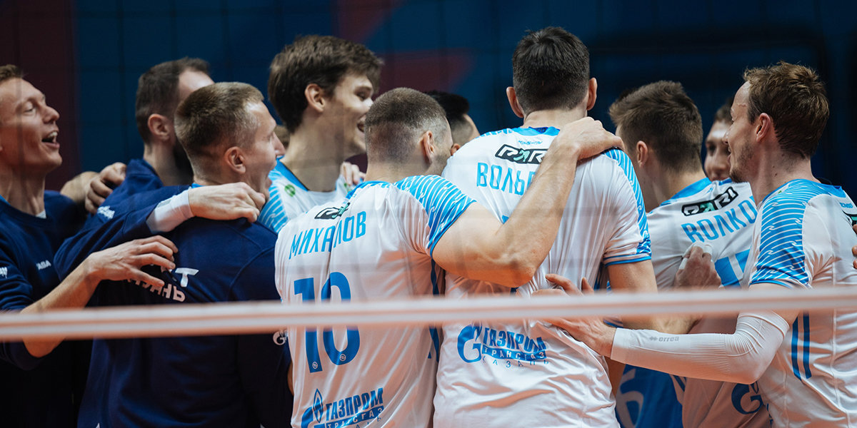 Волейболисты казанского «Зенита» победили «Локомотив» и вышли в финал чемпионата России