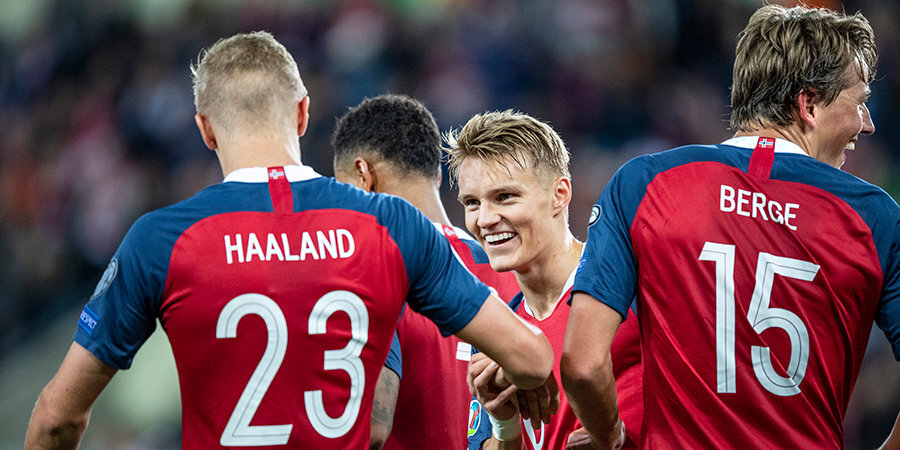 Сборная Норвегии с Холандом и Эдегором в составе проиграла Сербии и не смогла выйти в финал отбора на чемпионат Европы