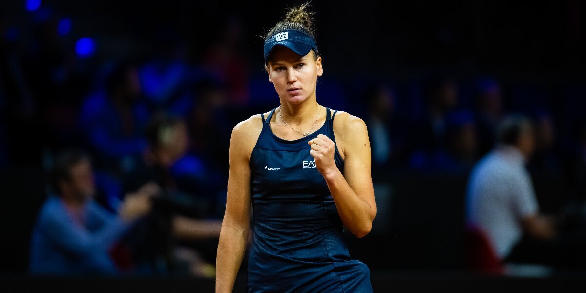 Кудерметова вышла в третий круг теннисного турнира в Мадриде
