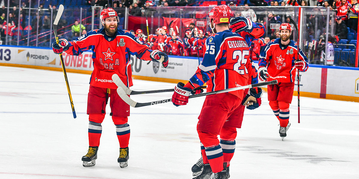ЦСКА обыграл СКА и перевел полуфинальную серию Кубка Гагарина в седьмой матч